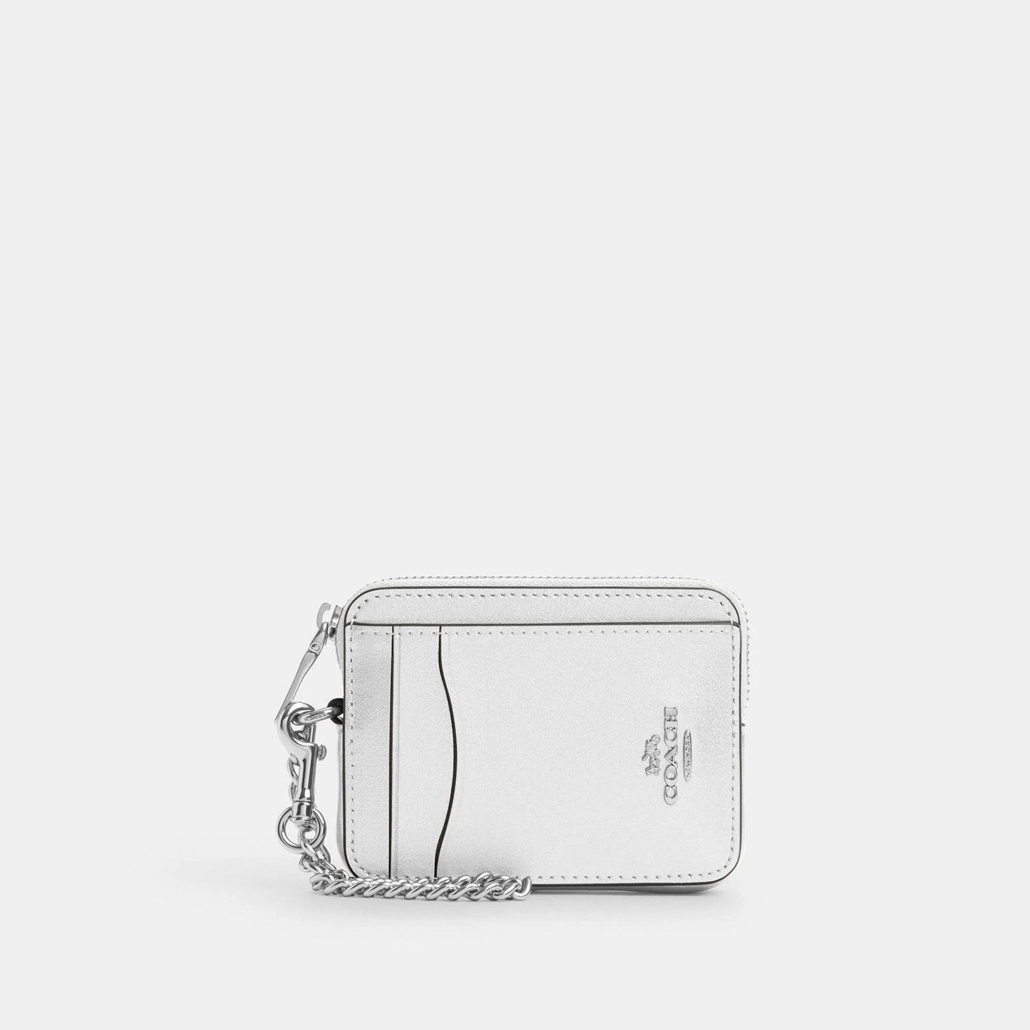 Coach zip card case