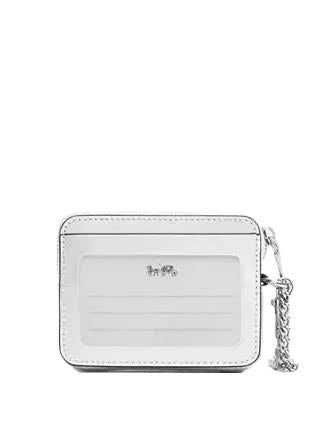Coach zip card case