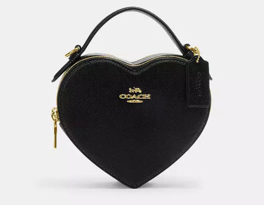 Coach Heart Black