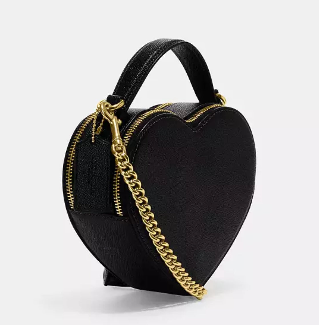 Coach Heart Black