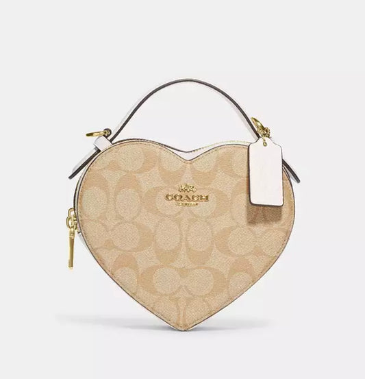 Coach Heart beige