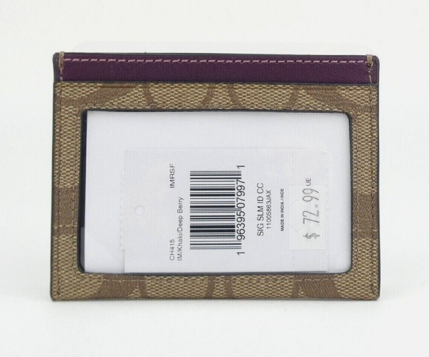 Coach Slim ID Card Case